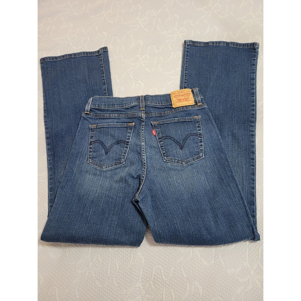 Levi's Size 10 512 Stretch Perfectly Slimming (Fit 28" X 31") Bootcut Hi Rise